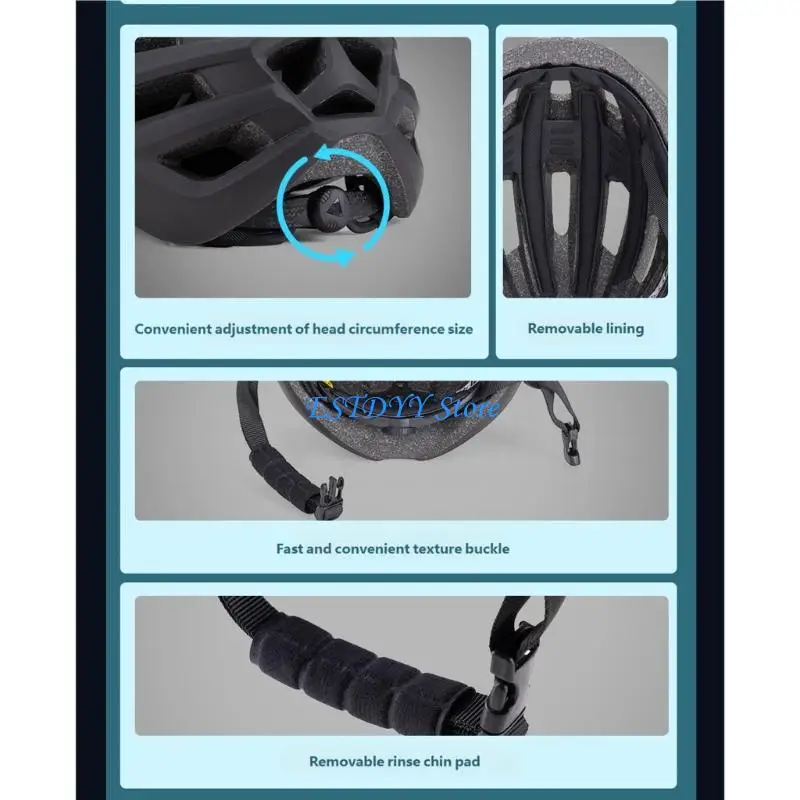 G6DE Cycling Helmet Comfortable Bicycles Helmet Bike Safety Caps for Women Men
G6DE Cycling Helmet Comfortable Bicycles Helmet Bike Safety Caps for Women Men