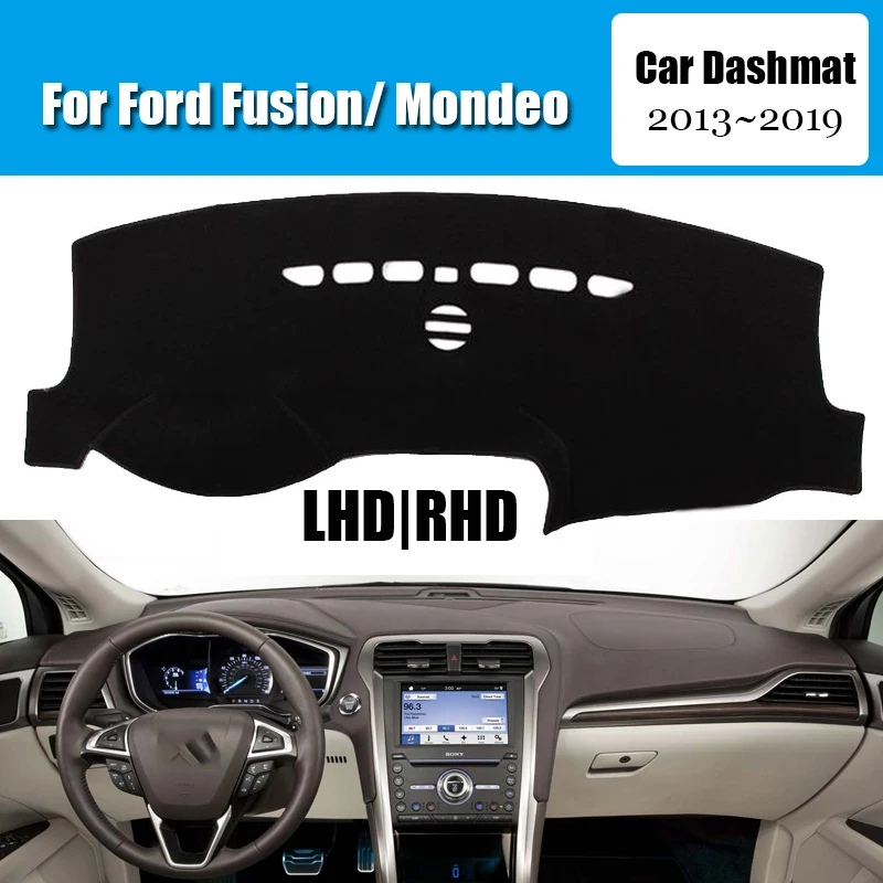 Car Dashboard Cover Dash Mat For Ford Fusion Mondeo 2013~2019 Non-slip Sun Shade DashMat LHD Car-styling Suede Leather
Car Dashboard Cover Dash Mat For Ford Fusion Mondeo 2013~2019 Non-slip Sun Shade DashMat LHD Car-styling Suede Leather