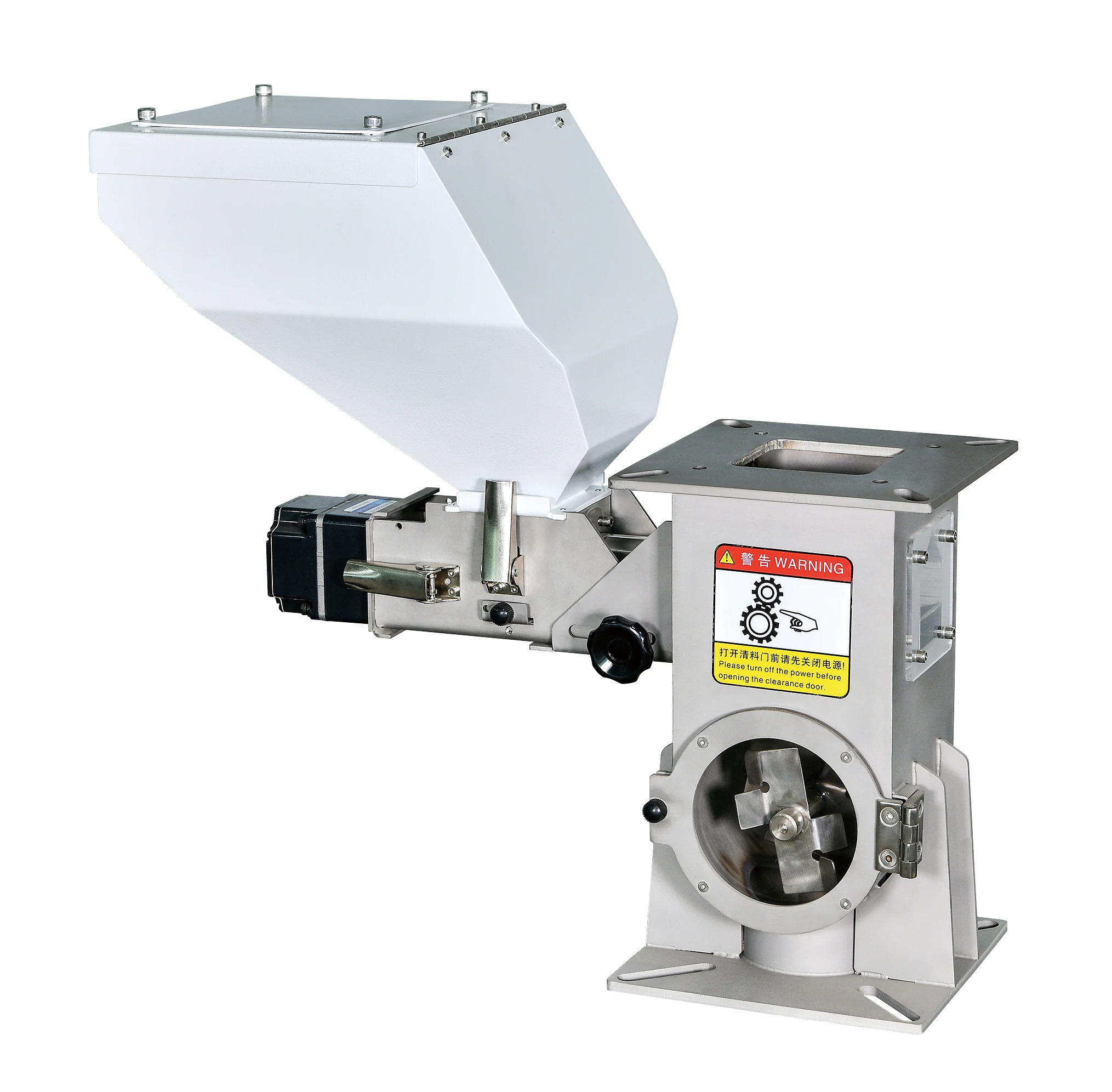 Stainless Steel Automatic Volumetric Doser Mixing Unit Single Color Masterbatch 12kg Capacity 10-130kg/h Output
Stainless Steel Automatic Volumetric Doser Mixing Unit Single Color Masterbatch 12kg Capacity 10-130kg/h Output