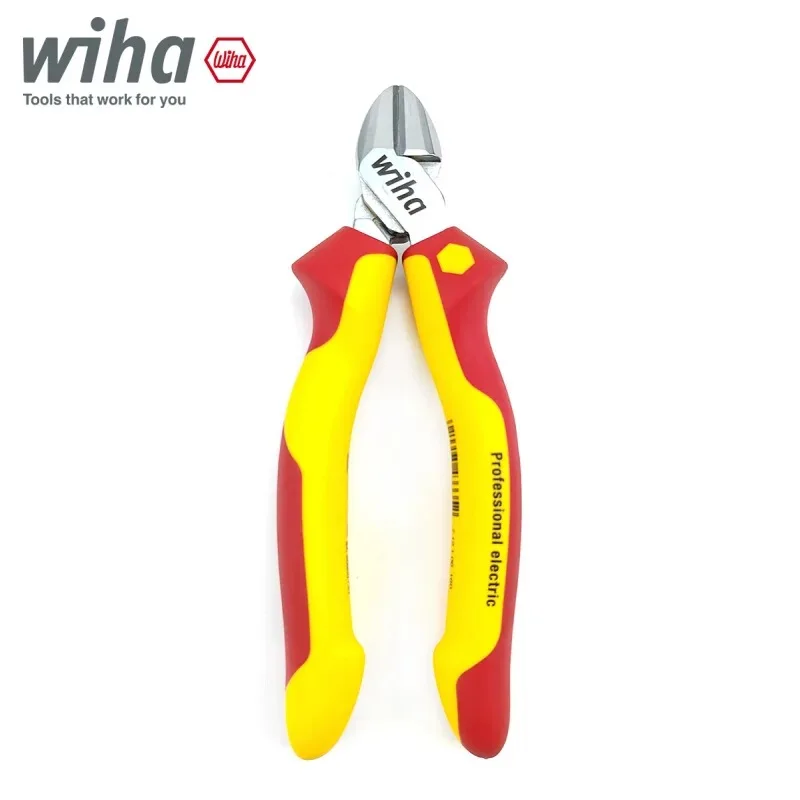 Wiha 43335 Диагональные кусачки 160 мм, 1000 В, VDE, с изолированным динамическим соединением, для профессионального ремонта электриков
Wiha 43335 Диагональные кусачки 160 мм, 1000 В, VDE, с изолированным динамическим соединением, для профессионального ремонта электриков