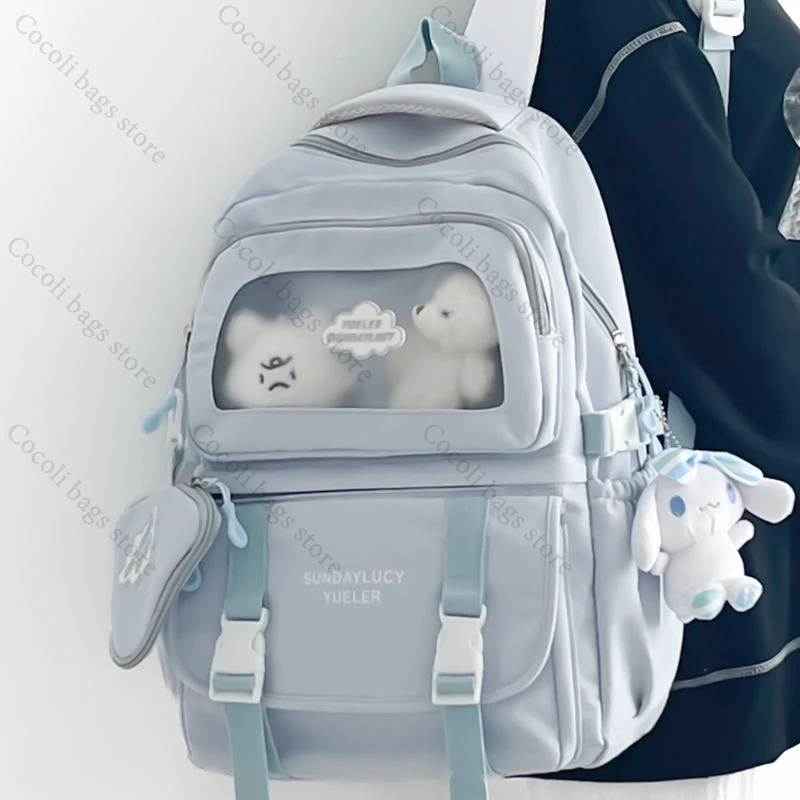 Ita Bag Backpack with Transparent Pocket Large Capacity School Bag Student Bag School Backpack Teenage Youth Backpacks
Ita Bag Backpack with Transparent Pocket Large Capacity School Bag Student Bag School Backpack Teenage Youth Backpacks