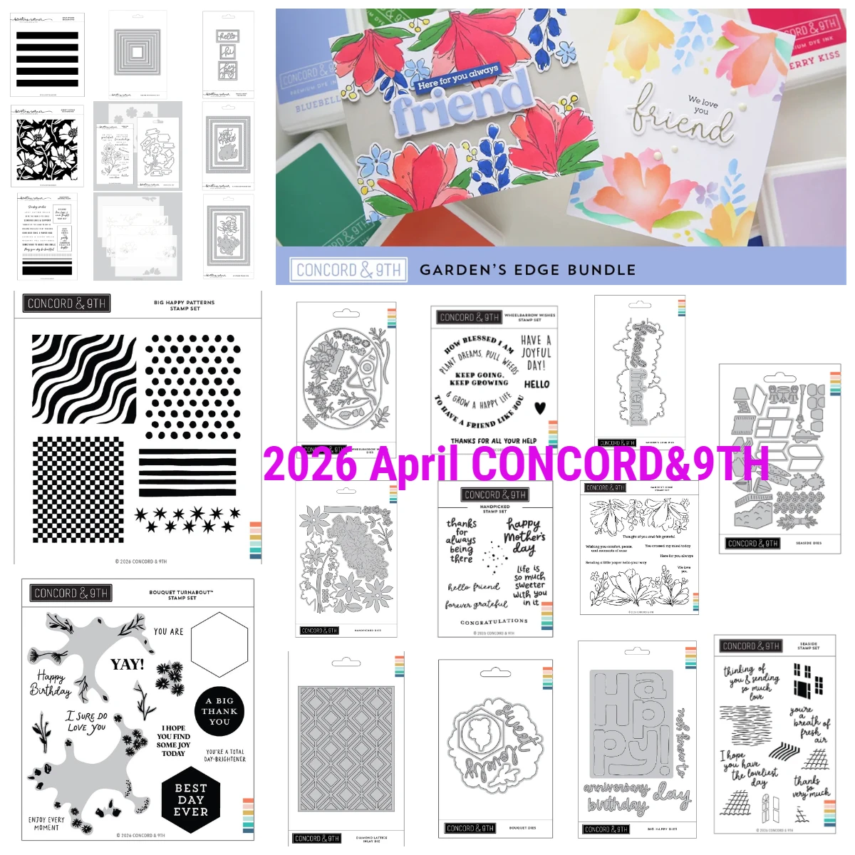 CONCORD&9TH Flower Field Spring Metal Cutting Dies and Stamps DIY Scrapbooking Card Stencil Paper Cards Handmade Embossing
CONCORD&9TH Flower Field Spring Metal Cutting Dies and Stamps DIY Scrapbooking Card Stencil Paper Cards Handmade Embossing
