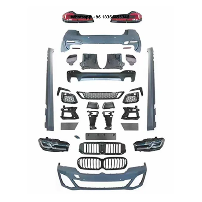 For 5 Series G30 Upgrade G30 LCI Mt Style Body Kit Front Bumper Rear Bumper Hood Grille Headlight Tail Lights
For 5 Series G30 Upgrade G30 LCI Mt Style Body Kit Front Bumper Rear Bumper Hood Grille Headlight Tail Lights