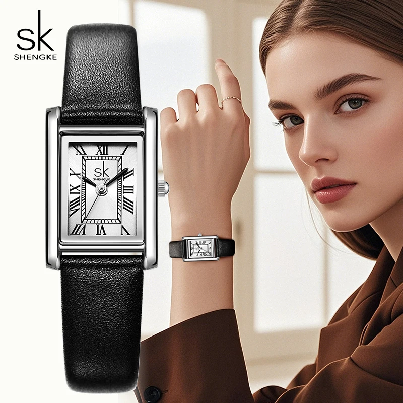 Women's Square Watches Fashion High Quality Retro Leather Quartz Watch Small Dial Luxury Simple Style Waterproof Ladies Clock
Women's Square Watches Fashion High Quality Retro Leather Quartz Watch Small Dial Luxury Simple Style Waterproof Ladies Clock