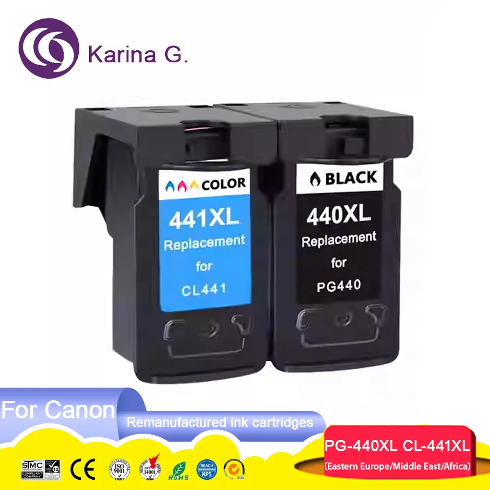 PG 440 441 440XL 441XL PG-440XL CL-441XL PG440 черный восстановленный струйный картридж для принтера Canon MG3540 4240
PG 440 441 440XL 441XL PG-440XL CL-441XL PG440 черный восстановленный струйный картридж для принтера Canon MG3540 4240