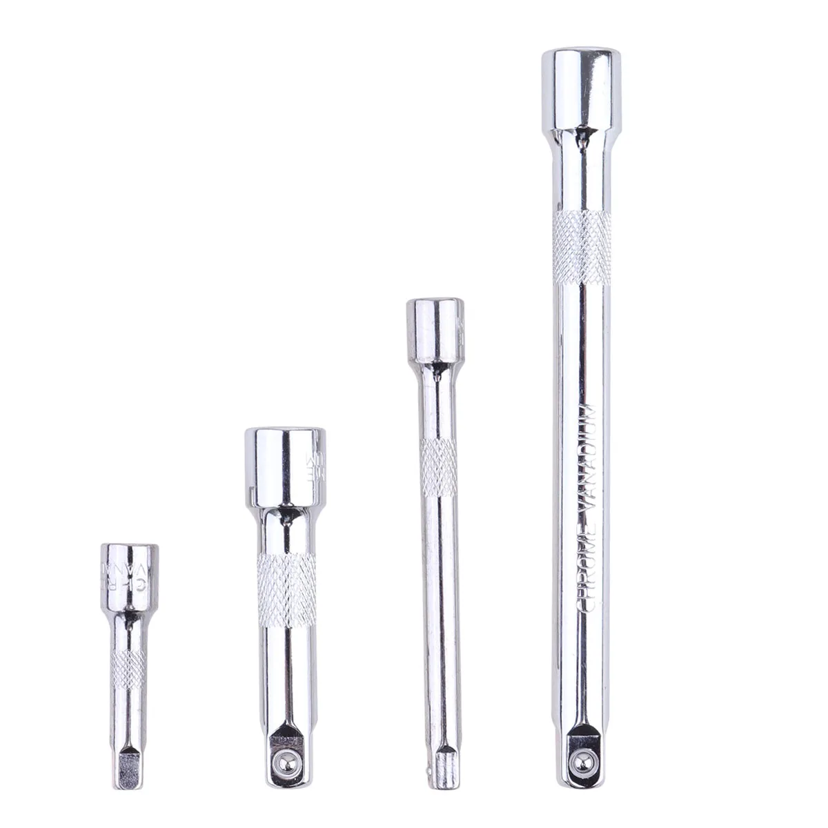 4Pcs Extension Bar Socket Ratchet Wrench Adjustable Coupling Tool 1/4 3/8 Drive for Hard to Reach Fasteners Hand Tools
4Pcs Extension Bar Socket Ratchet Wrench Adjustable Coupling Tool 1/4 3/8 Drive for Hard to Reach Fasteners Hand Tools