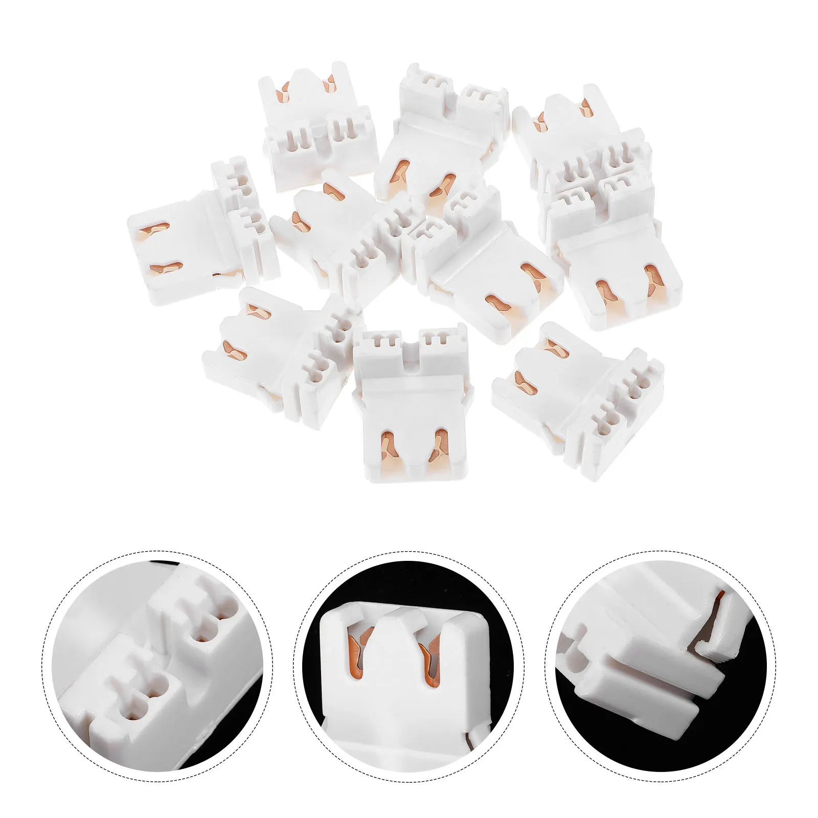 10Pcs Lamp Socket Holder Light Base Bracket U-Shaped Design for Secure Non-Wobbling Installation in Commercial Buildings
10Pcs Lamp Socket Holder Light Base Bracket U-Shaped Design for Secure Non-Wobbling Installation in Commercial Buildings