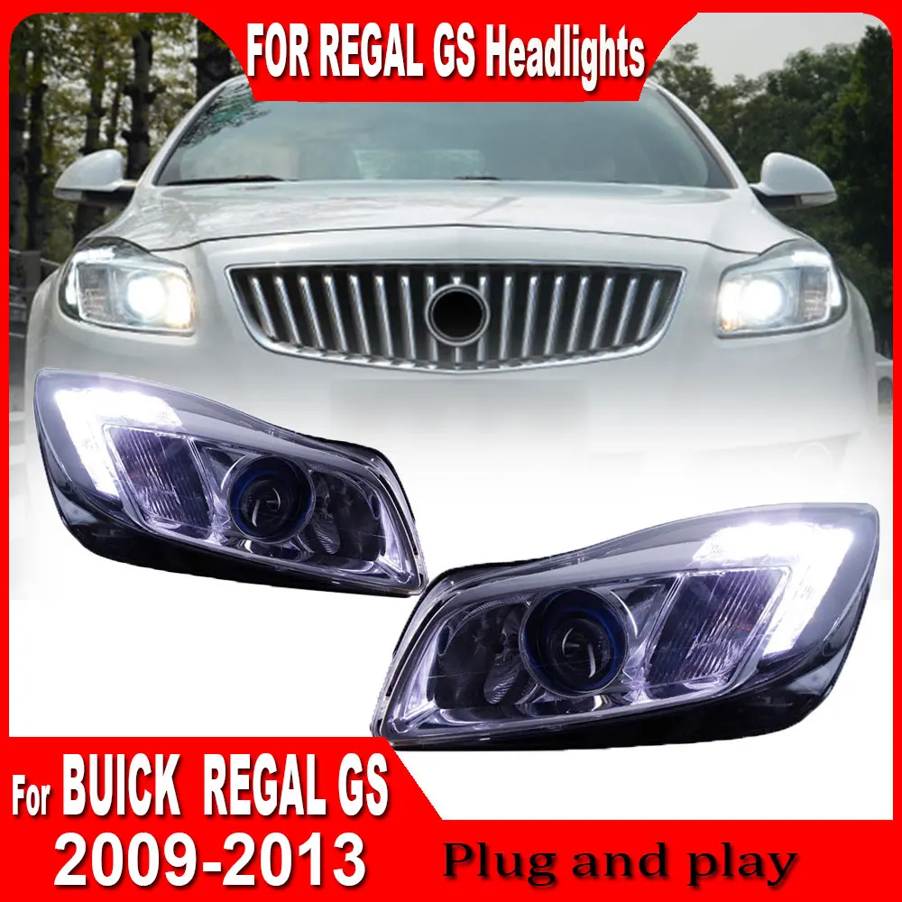 LED Lights For BUICK Regal GS 2009-2013 Car Accessories Headlight Assembly Head Lamp DRL Signal Daytime Running Plug And Play
LED Lights For BUICK Regal GS 2009-2013 Car Accessories Headlight Assembly Head Lamp DRL Signal Daytime Running Plug And Play