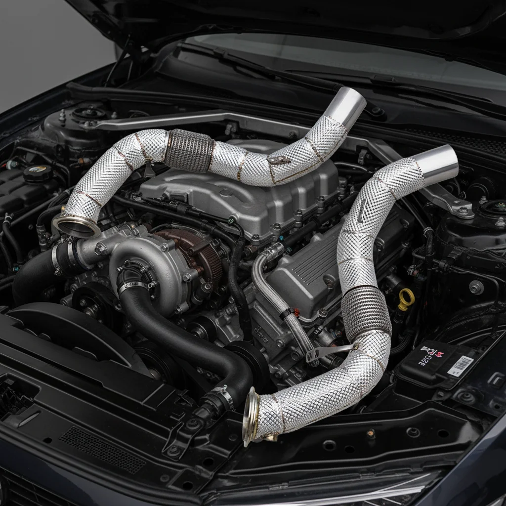 OEM Stainless Steel Exhaust Pipes For BMW M550/M550i G30/N63 4.4TT 2019-2025 Straight Through Downpipe
OEM Stainless Steel Exhaust Pipes For BMW M550/M550i G30/N63 4.4TT 2019-2025 Straight Through Downpipe