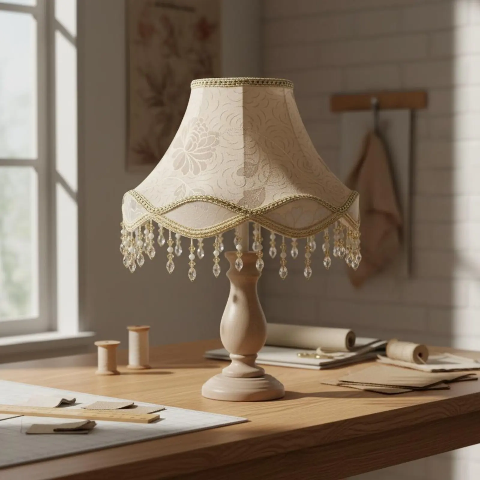 European Regal Design Lamp Shade Artisanal Look Vintage Design Lamp Cover Tassel Lampshade Floral Pattern for Hotel
European Regal Design Lamp Shade Artisanal Look Vintage Design Lamp Cover Tassel Lampshade Floral Pattern for Hotel