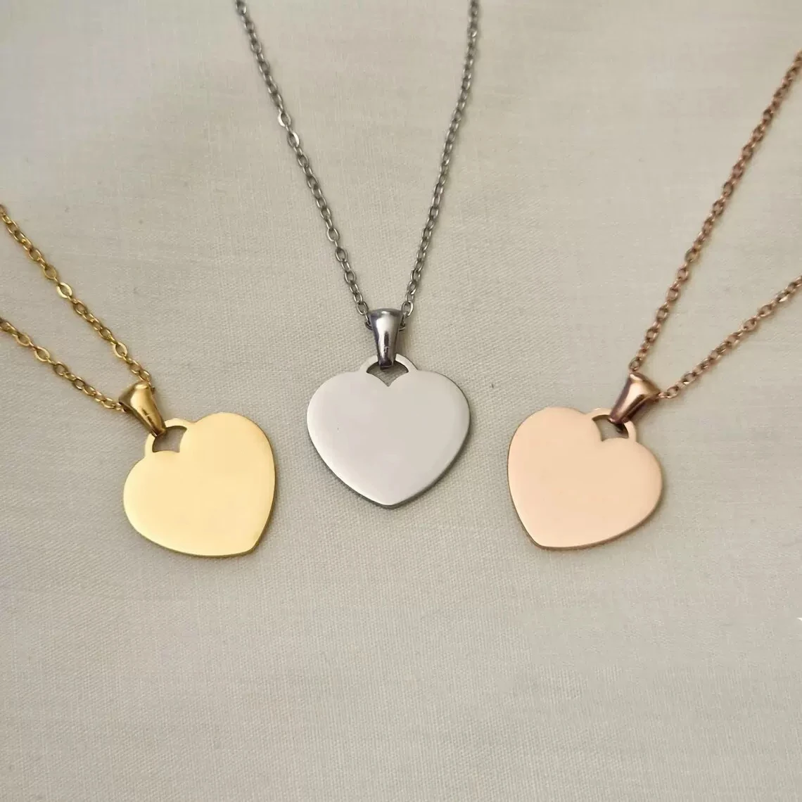 5pcs/lot Love Heart Charm Necklace Mirror Polish Stainless Steel Pendant Necklace Jewelry For Women Gift
5pcs/lot Love Heart Charm Necklace Mirror Polish Stainless Steel Pendant Necklace Jewelry For Women Gift