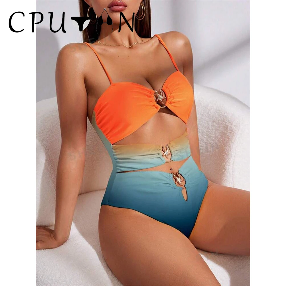 CPUTAN Sexy One Piece Swimsuit 2025 Halter Bandage Swimwear Women Swimsuit Bathing Suit Print Beachwear Monokini Female Swimming
CPUTAN Sexy One Piece Swimsuit 2025 Halter Bandage Swimwear Women Swimsuit Bathing Suit Print Beachwear Monokini Female Swimming