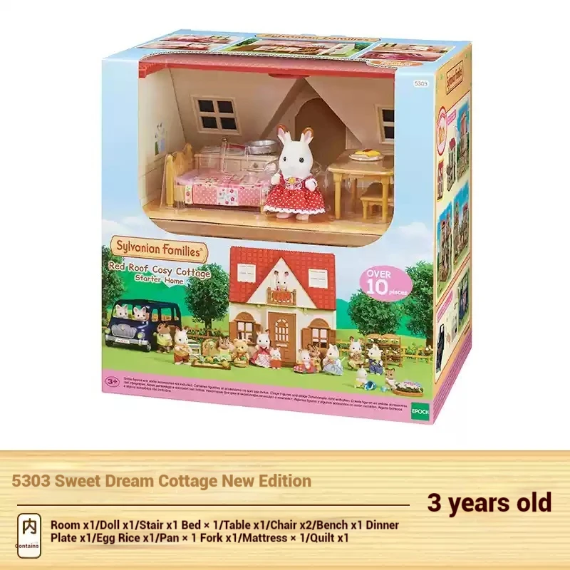Authentic Senbeier Family Sweet Dream Cabin Girl Doll Children's Gift Toy Simulation Toy Intelligence Cultivation Festival Gift
Authentic Senbeier Family Sweet Dream Cabin Girl Doll Children's Gift Toy Simulation Toy Intelligence Cultivation Festival Gift