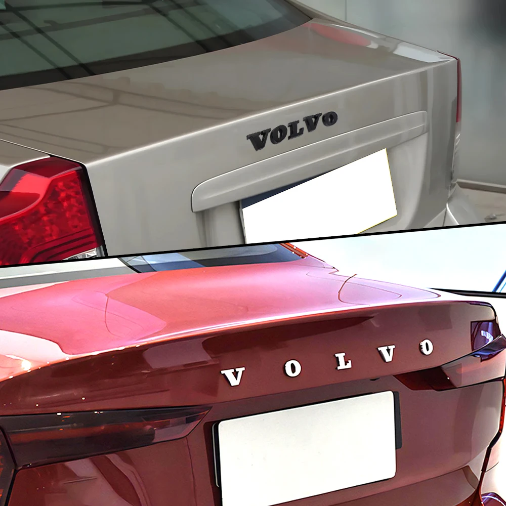 Volvo Letter Emblem 3D наклейка на задний багажник логотип ABS аксессуары для Volvo XC60 XC90 S60 S80 S60L V40 V60 AWD B3 T4 D6
Volvo Letter Emblem 3D наклейка на задний багажник логотип ABS аксессуары для Volvo XC60 XC90 S60 S80 S60L V40 V60 AWD B3 T4 D6