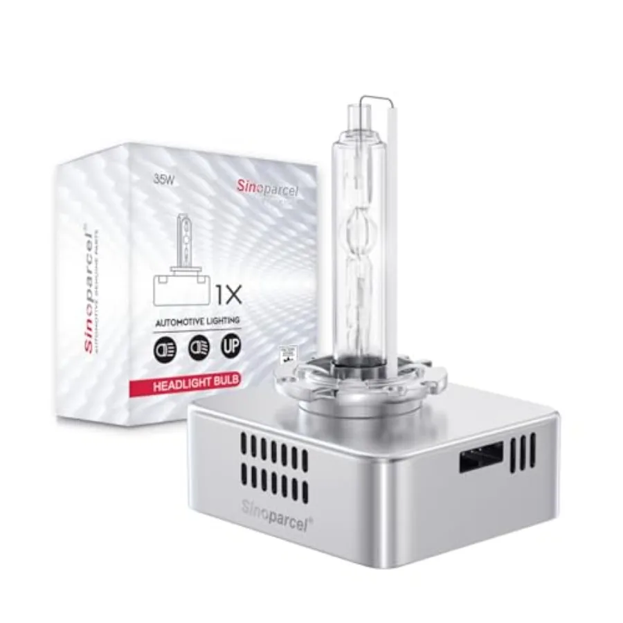 Xenon HID Headlight Bulb Ballast Integrated 6000K 35W High and Low Beam Replacement Light - Pack of 1
Xenon HID Headlight Bulb Ballast Integrated 6000K 35W High and Low Beam Replacement Light - Pack of 1