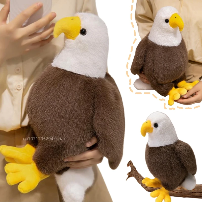 25-60cm Simulation Cute Eagle Plush Doll Pillow Soft Huge Flying Wings Bird Stuffed Animal Home Decoration Gift For Children
25-60cm Simulation Cute Eagle Plush Doll Pillow Soft Huge Flying Wings Bird Stuffed Animal Home Decoration Gift For Children