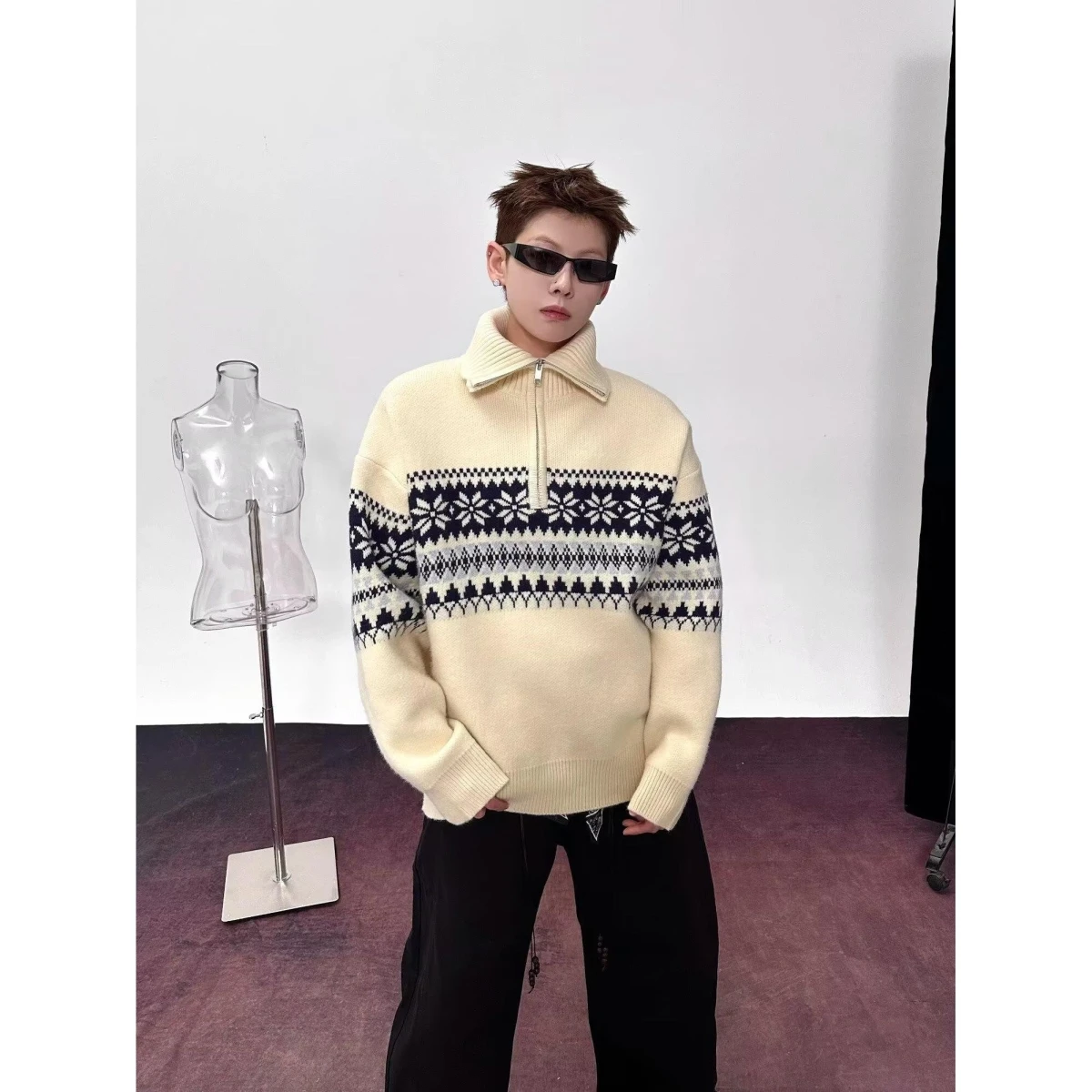 Spring Autumn Open Cardigan Long Sve Collar Sweatirt Men's High Faion Loose Versatile Top Base irt American Cas...
Spring Autumn Open Cardigan Long Sve Collar Sweatirt Men's High Faion Loose Versatile Top Base irt American Cas...