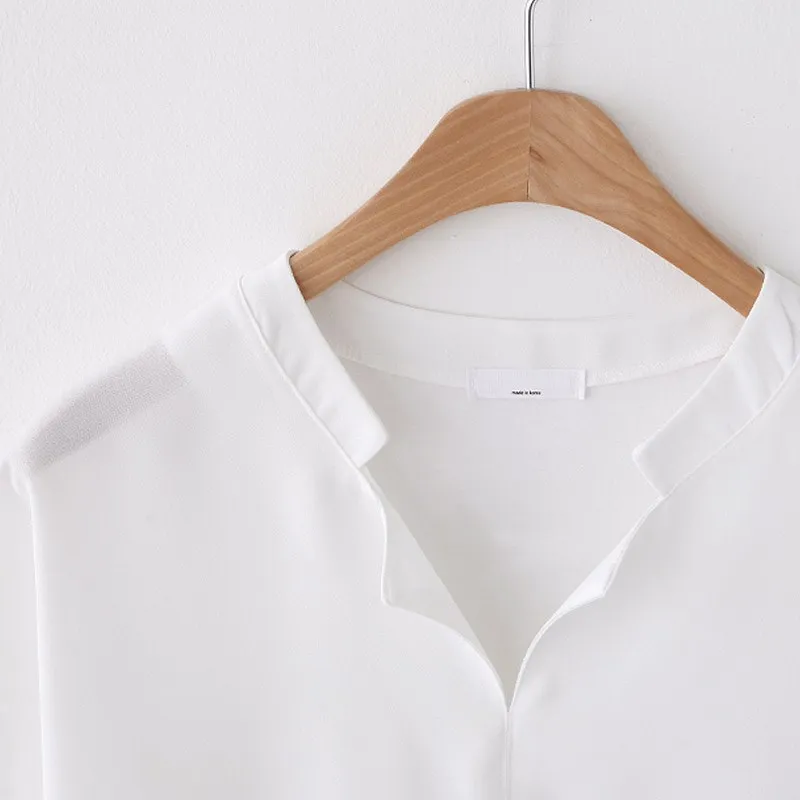 Women's Casual White Blouse plus Size T-irt 3 4 5XL Big Tops Ne ort Sve Straight Fit Summer Faion Ladies' irt
Women's Casual White Blouse plus Size T-irt 3 4 5XL Big Tops Ne ort Sve Straight Fit Summer Faion Ladies' irt