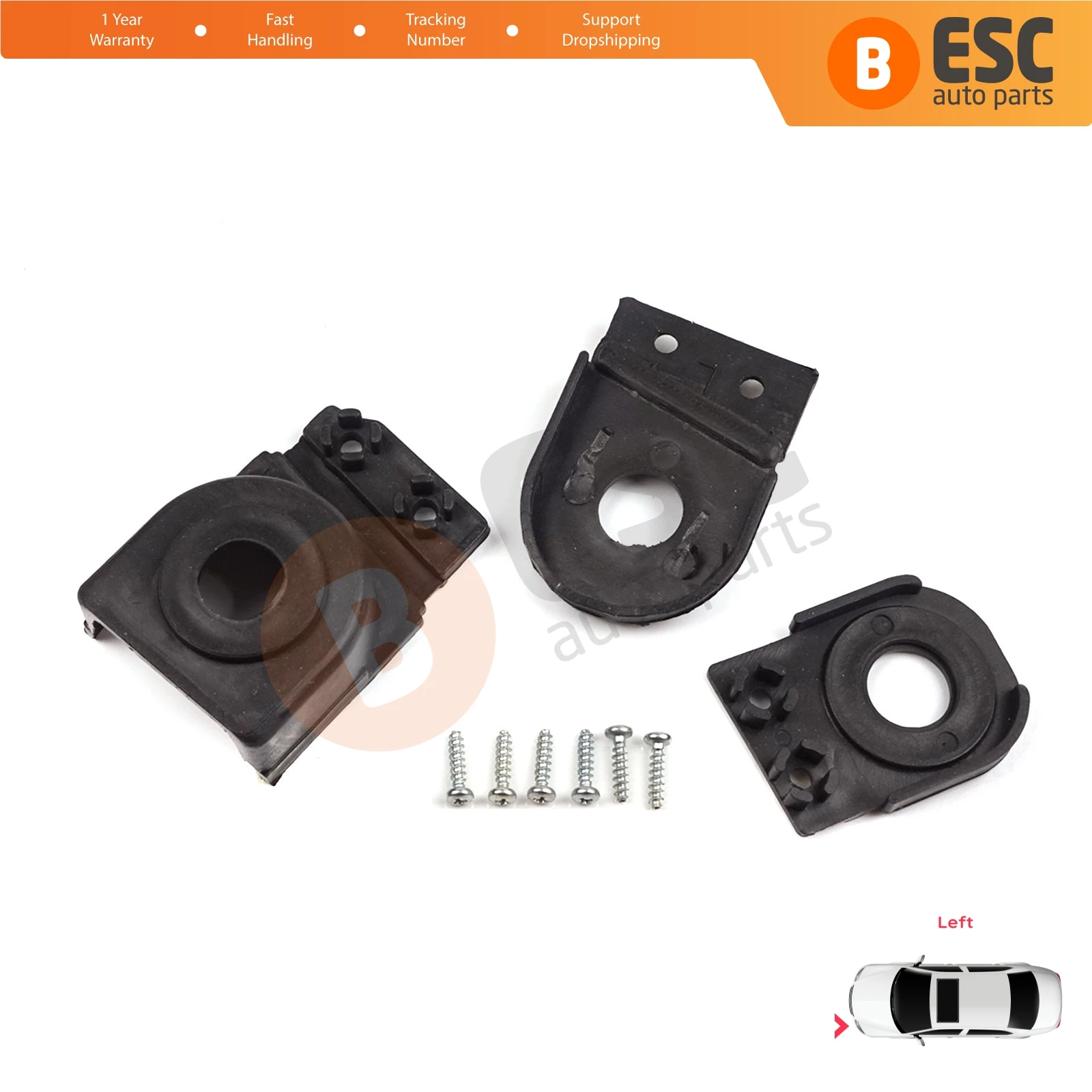 EHL2 Headlight Holder Mount Repair Bracket Tab Set Left Side for Audi A6 C6 S6 RS6 Avant Quattro Allroad 2004-2011 4F0998121
EHL2 Headlight Holder Mount Repair Bracket Tab Set Left Side for Audi A6 C6 S6 RS6 Avant Quattro Allroad 2004-2011 4F0998121