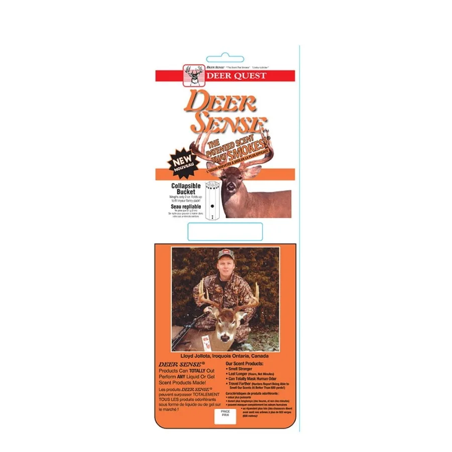 Deer Quest Deer Sense Collapsible Bucket
Deer Quest Deer Sense Collapsible Bucket
