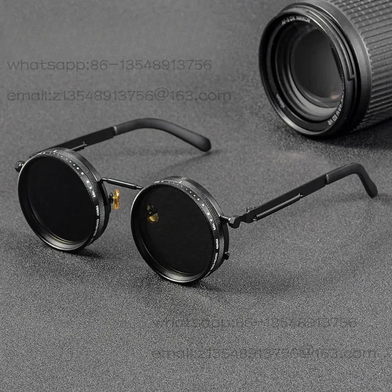 Polarized Round Sunglasses ND9 Dimmable, Unisex, Outdoor Sunglasses, UV 400 Protection
Polarized Round Sunglasses ND9 Dimmable, Unisex, Outdoor Sunglasses, UV 400 Protection