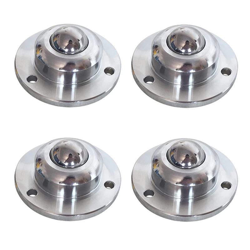 4PCS Stainless Steel/Bearing Steel/Nylon Ball Heavy Universal Ball Bearing Transfer Unit Conveyor Roller Casters Bull Eye Wheels
4PCS Stainless Steel/Bearing Steel/Nylon Ball Heavy Universal Ball Bearing Transfer Unit Conveyor Roller Casters Bull Eye Wheels