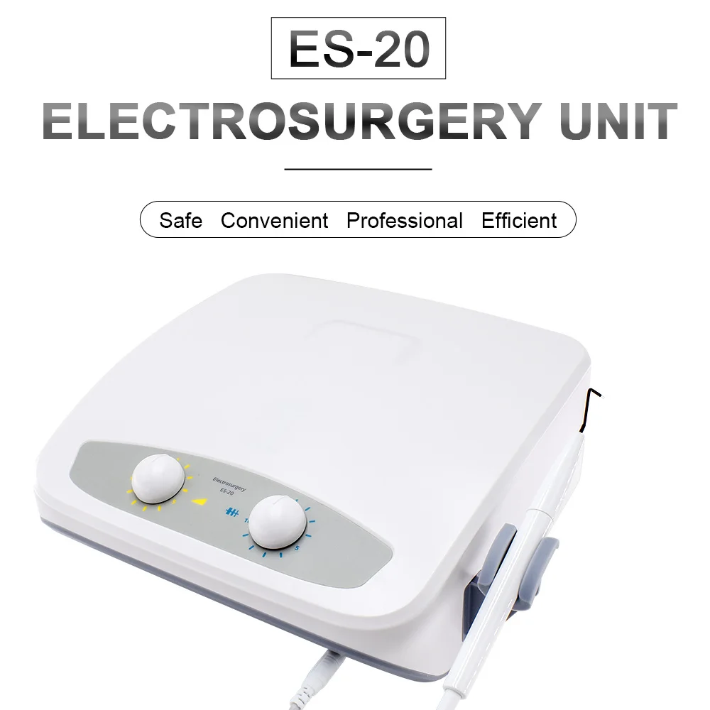Portable Dental Electrosurgical Unit ES-20 for Professional Dentisty Use Dental Electro Electrosurgery with 7pcs Knife
Portable Dental Electrosurgical Unit ES-20 for Professional Dentisty Use Dental Electro Electrosurgery with 7pcs Knife