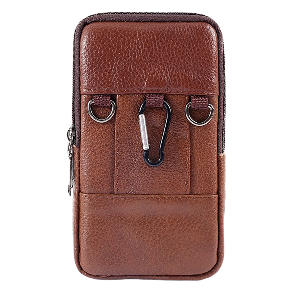 Brown Cowhide Business Bag Vertical Belt Portable Waterproof Pouch Cellphone Mens Practical Zipper Travel Computer
Brown Cowhide Business Bag Vertical Belt Portable Waterproof Pouch Cellphone Mens Practical Zipper Travel Computer