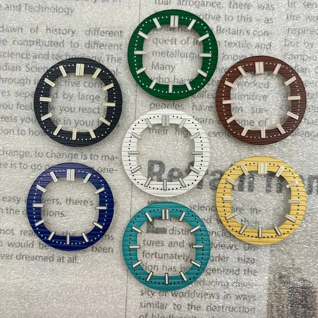30.5mm No Logo Hollow Dial Fit NH38/NH70 Movement Green Luminous Custom Logo Watch Modification Accessories
30.5mm No Logo Hollow Dial Fit NH38/NH70 Movement Green Luminous Custom Logo Watch Modification Accessories
