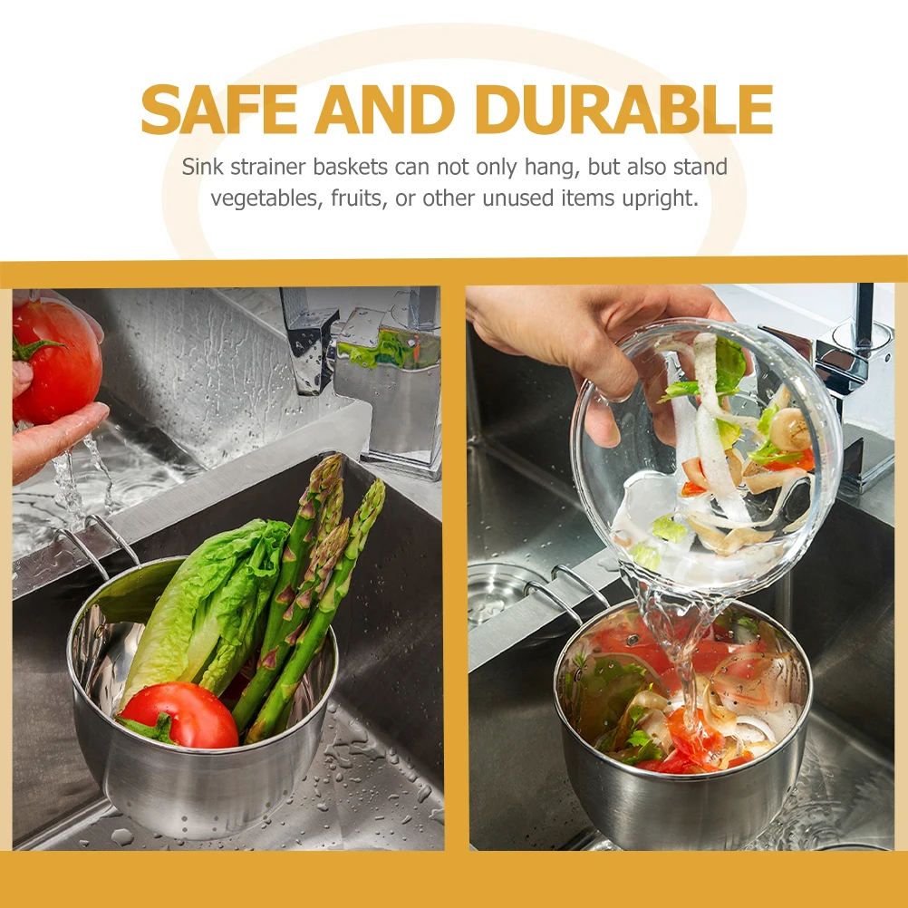 Stainless Steel Drain Basket Household Vegetable Fruit Washing Fine Mesh Kitchen Accessory Multi-Function Storage Basket Rice
Stainless Steel Drain Basket Household Vegetable Fruit Washing Fine Mesh Kitchen Accessory Multi-Function Storage Basket Rice