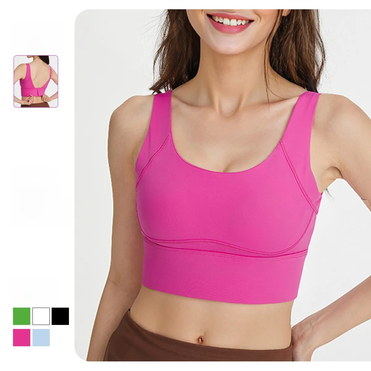 Высокопрочный противоударный жилет для йоги с открытой спиной, сексуальный бюстгальтер для тренировок, аэробики, фитнеса, верхняя одежда для бега
Высокопрочный противоударный жилет для йоги с открытой спиной, сексуальный бюстгальтер для тренировок, аэробики, фитнеса, верхняя одежда для бега