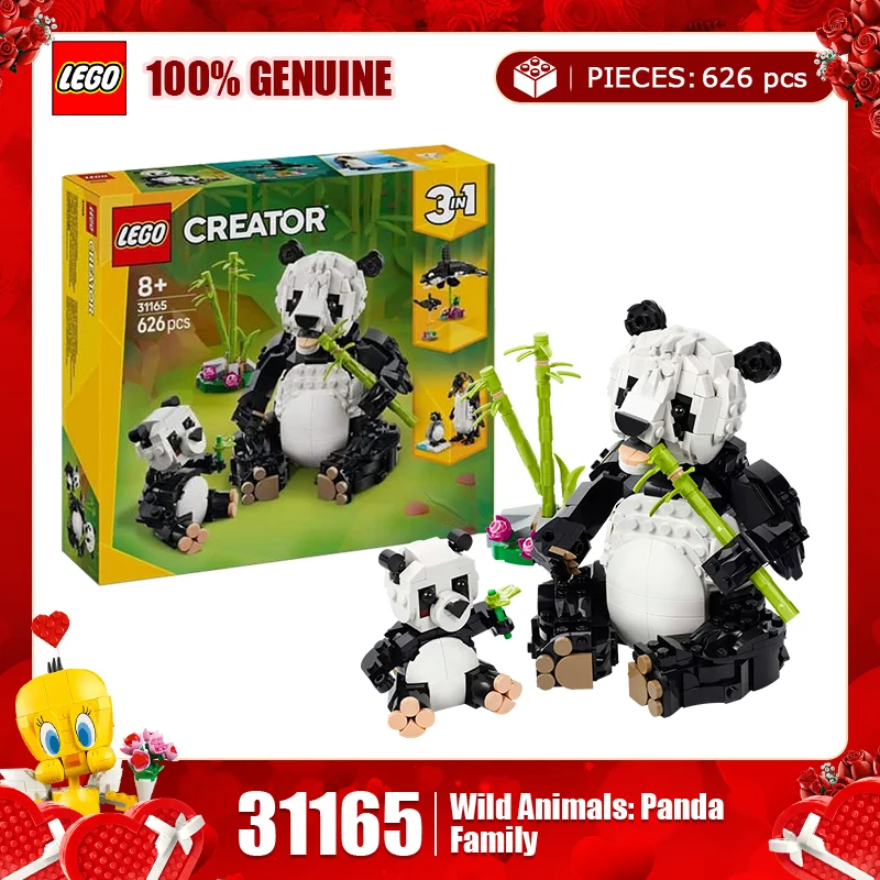 Lego Three in One Animal Series 31165 31162 Wild Panda Cute Rabbit Children's Puzzle Toy Gift
Lego Three in One Animal Series 31165 31162 Wild Panda Cute Rabbit Children's Puzzle Toy Gift