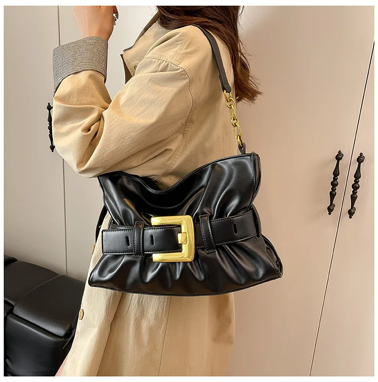 2025 Trendy Wristlet Bag - Pleated Crossbody/Shoulder Purse, Unique Pendant Design, Spacious & Stylish Handbag for Women
2025 Trendy Wristlet Bag - Pleated Crossbody/Shoulder Purse, Unique Pendant Design, Spacious & Stylish Handbag for Women