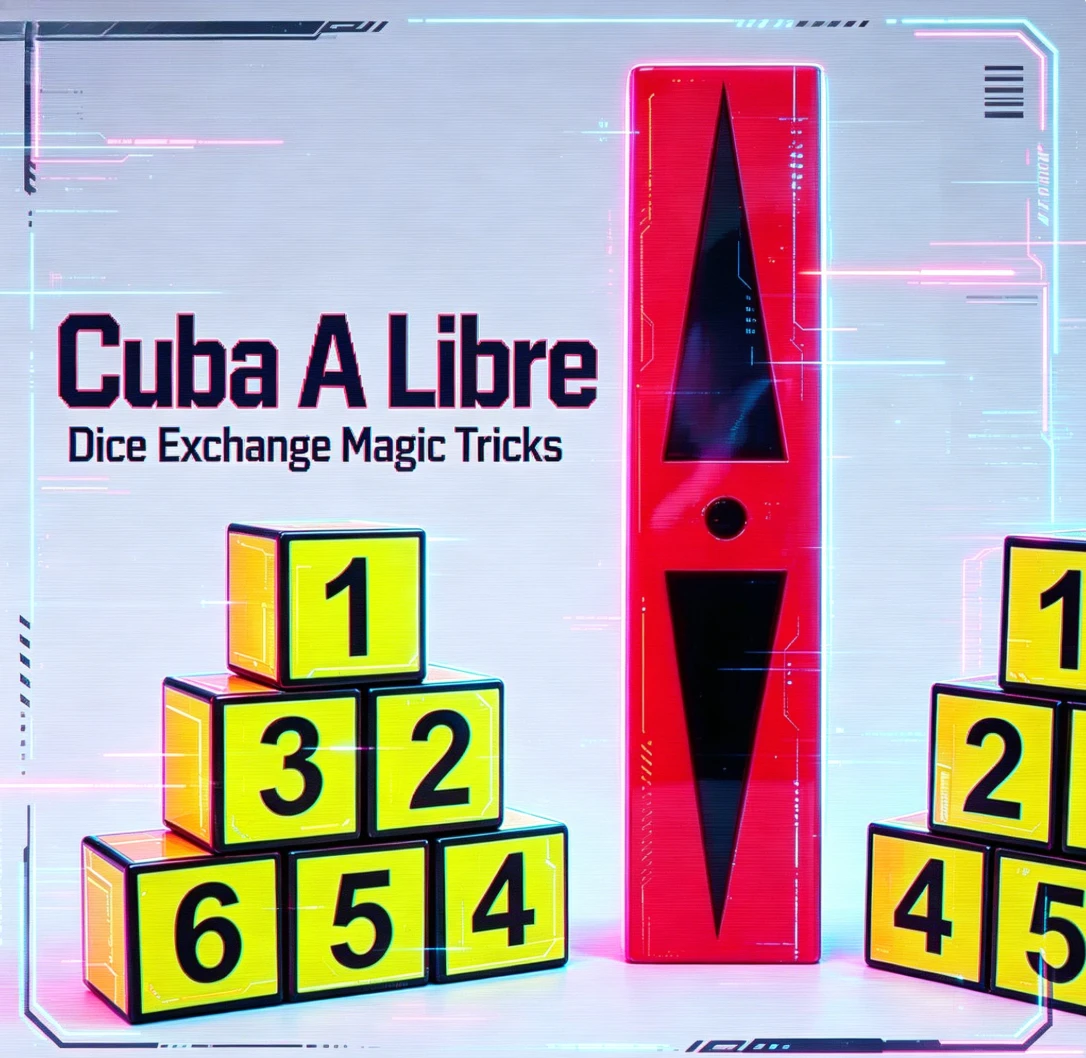 1set Cuba A Libre Dice Exchange Magic Tricks For Professional Magician Tube Magie Stage Illusion Gimmick Props Comedy Mentalism
1set Cuba A Libre Dice Exchange Magic Tricks For Professional Magician Tube Magie Stage Illusion Gimmick Props Comedy Mentalism