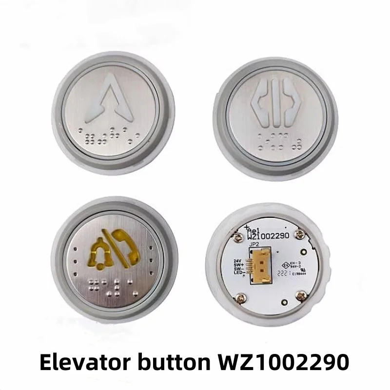 1PCS For XunDa Elevator Button WZ1002290 E198444 JP2 Pushbutton Switch Elevator Parts DC24V Opening Size 35MM Red White Light
1PCS For XunDa Elevator Button WZ1002290 E198444 JP2 Pushbutton Switch Elevator Parts DC24V Opening Size 35MM Red White Light