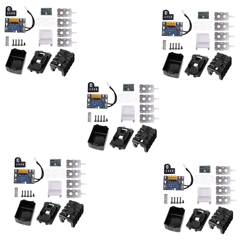 WCS-5X BL1890 Чехол для литий-аккумулятора PCB Защита от зарядки Печатная плата Корпус BL1860 Для 18 В
WCS-5X BL1890 Чехол для литий-аккумулятора PCB Защита от зарядки Печатная плата Корпус BL1860 Для 18 В