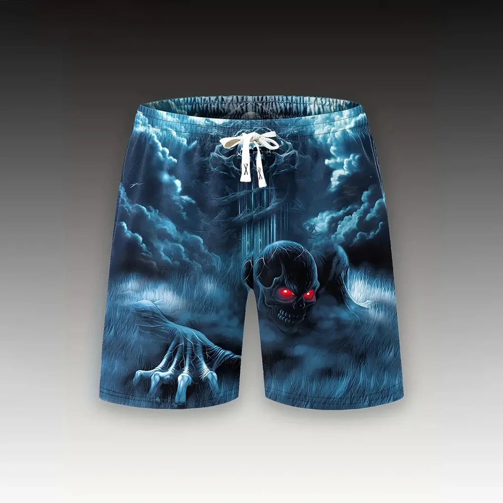 New Men's Beach Pants Coffin Climb Out of Skeleton 3D Printed Men's Shorts Summer Casual Breathable Shorts Men's Clothing
New Men's Beach Pants Coffin Climb Out of Skeleton 3D Printed Men's Shorts Summer Casual Breathable Shorts Men's Clothing