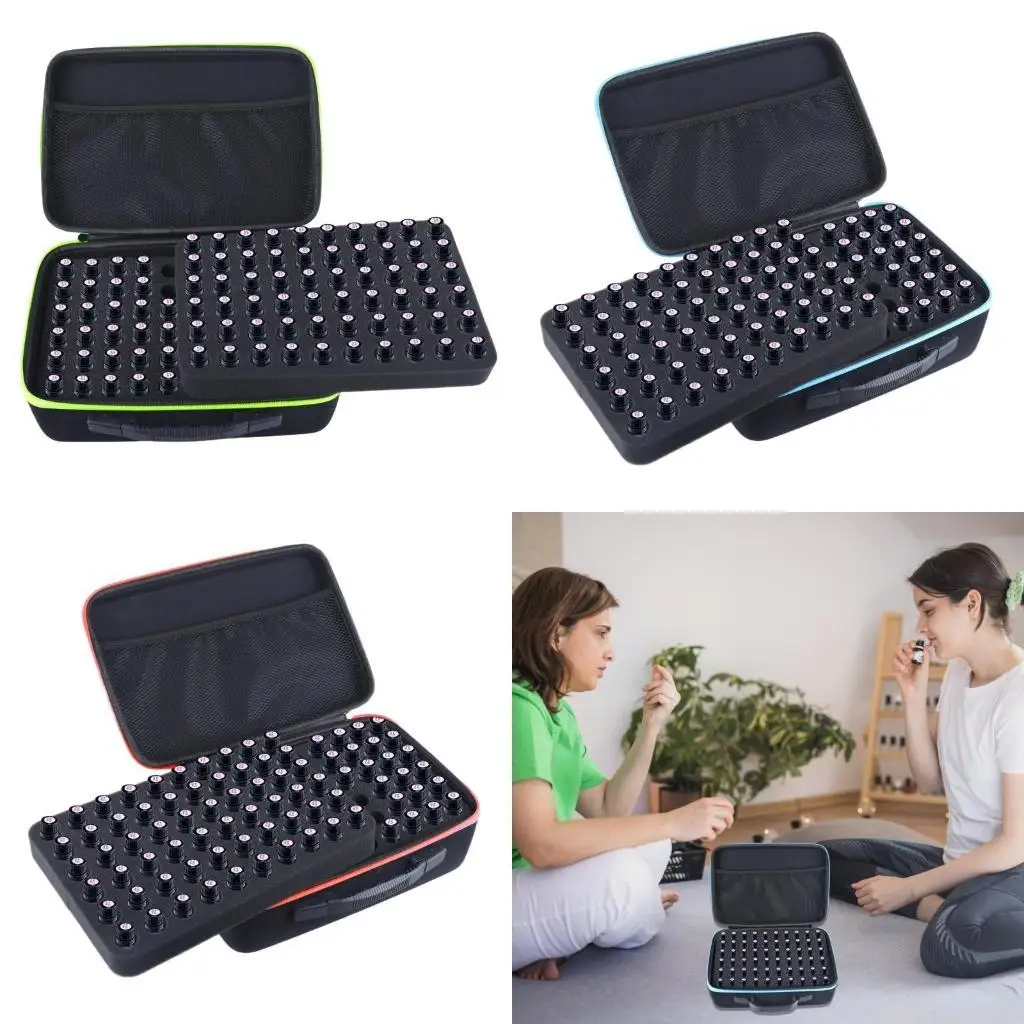 X90D Элегантная сумка для хранения эфирных масел 120 лент для хранения бутылок 5-10 мл Прочный дорожный футляр из ЭВА для
X90D Элегантная сумка для хранения эфирных масел 120 лент для хранения бутылок 5-10 мл Прочный дорожный футляр из ЭВА для