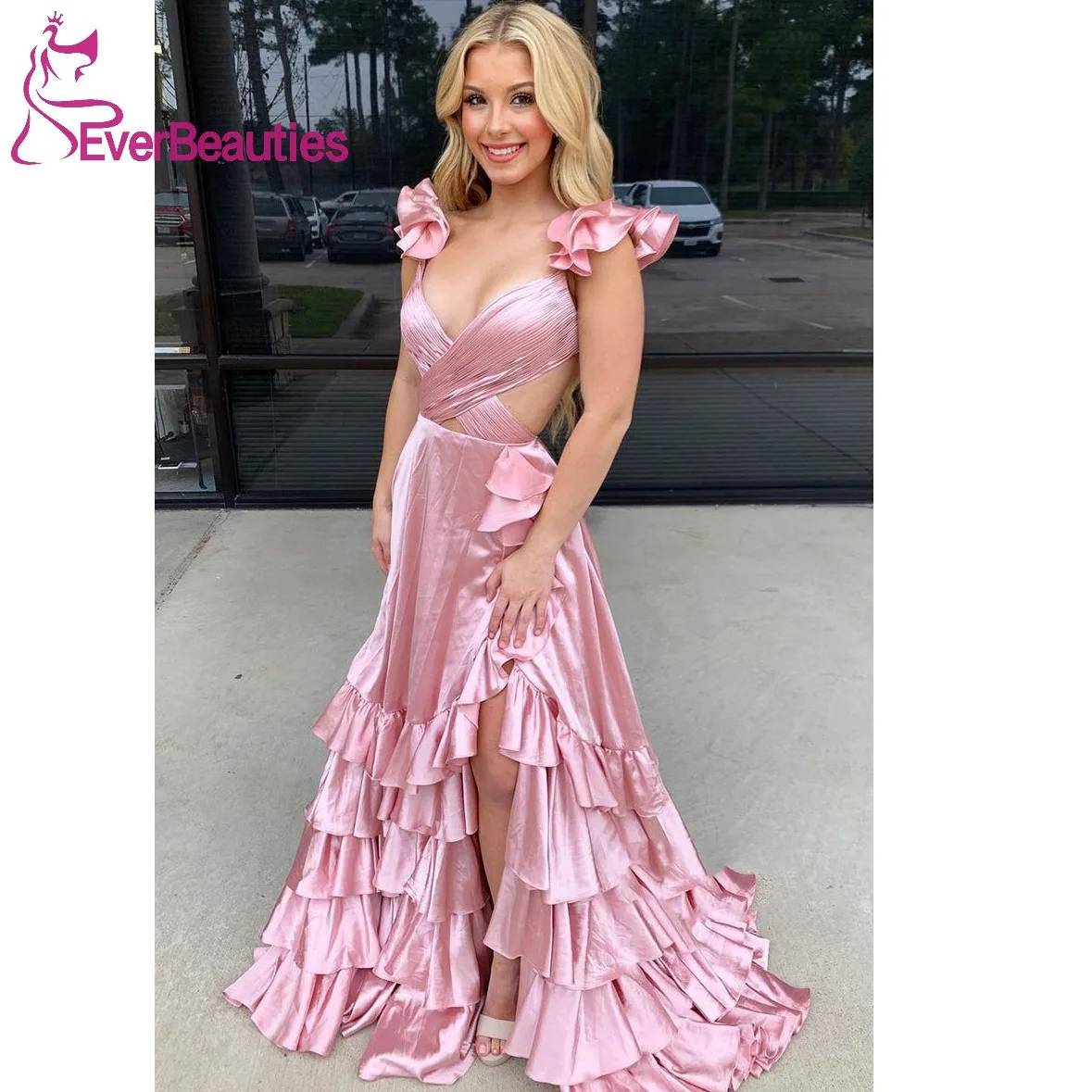 A Line Prom Dress Long Satin Side Slit Formal Party Dress for Women 2024 Sexy V Neck Vestidos De Gala Mujer
A Line Prom Dress Long Satin Side Slit Formal Party Dress for Women 2024 Sexy V Neck Vestidos De Gala Mujer