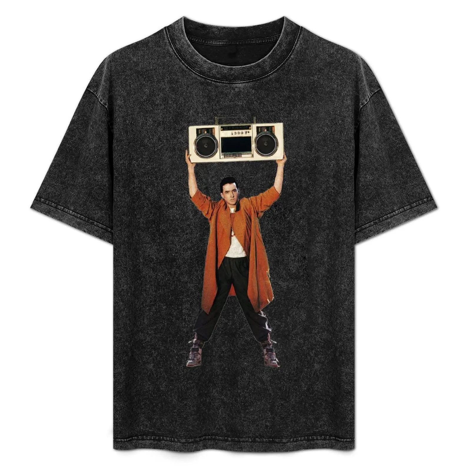 SAY ANYTHING John Cusack holds up a boombox boom box Lloyd Dobler and Diane Court Ione Skye Peter Gabriel In Your Eyes i T-Shirt
SAY ANYTHING John Cusack holds up a boombox boom box Lloyd Dobler and Diane Court Ione Skye Peter Gabriel In Your Eyes i T-Shirt