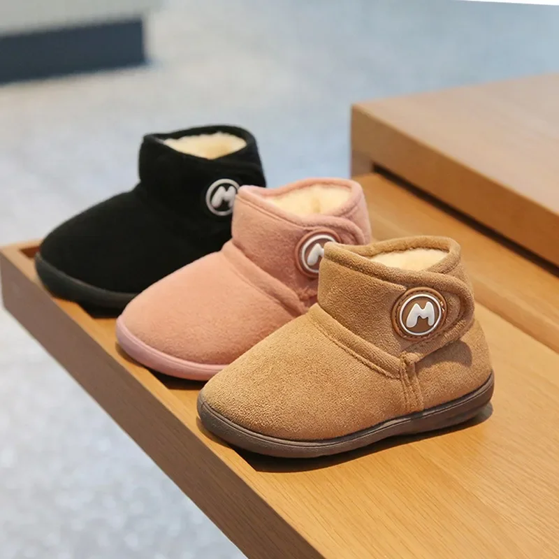 Autumn Winter Baby Boys Girls Snow Boots Children Casual Shoes Anti-slip Soft Sole Infant Toddler Shoes Thick Plush Kids Boots
Autumn Winter Baby Boys Girls Snow Boots Children Casual Shoes Anti-slip Soft Sole Infant Toddler Shoes Thick Plush Kids Boots