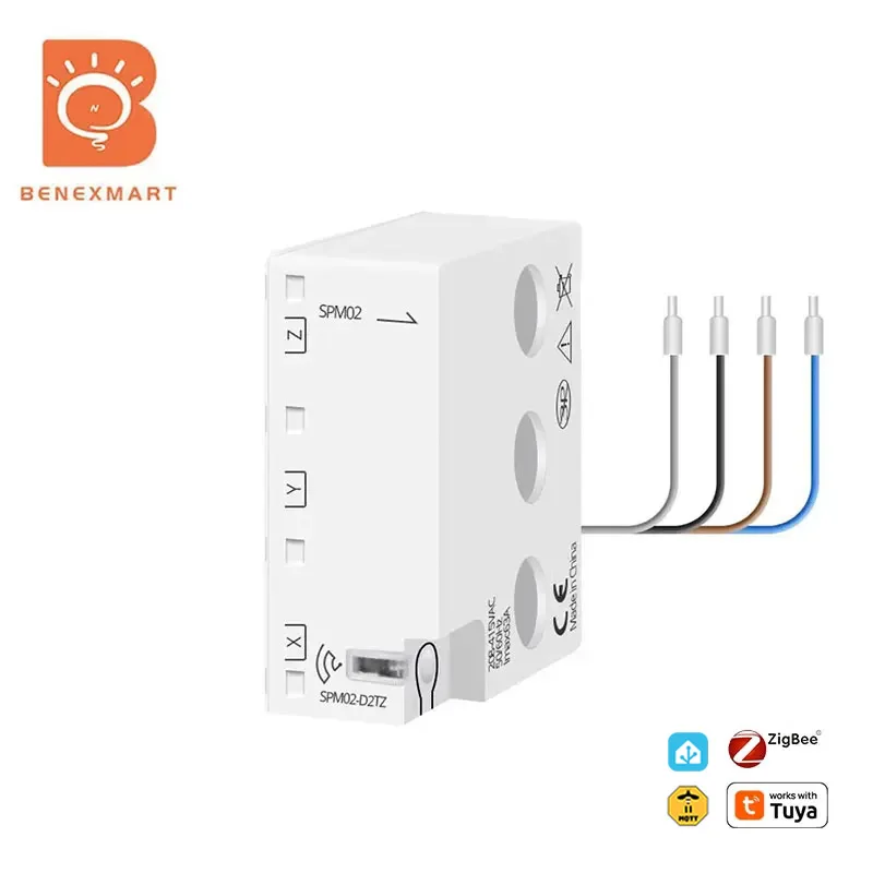 Zemismart 3 Phase 4 Wire Zigbee Power Monitor Sensor Smart Energy Meter Work with Tuya Home Assistant via Zigbee2MQTT 208V 415V
Zemismart 3 Phase 4 Wire Zigbee Power Monitor Sensor Smart Energy Meter Work with Tuya Home Assistant via Zigbee2MQTT 208V 415V