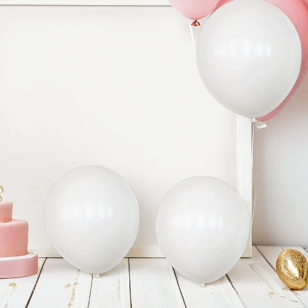 200Pcs White Latex Balloons for Wedding Birthday Bridal Shower Decorations Simple Elegant Party Props Engagement Balloons
200Pcs White Latex Balloons for Wedding Birthday Bridal Shower Decorations Simple Elegant Party Props Engagement Balloons