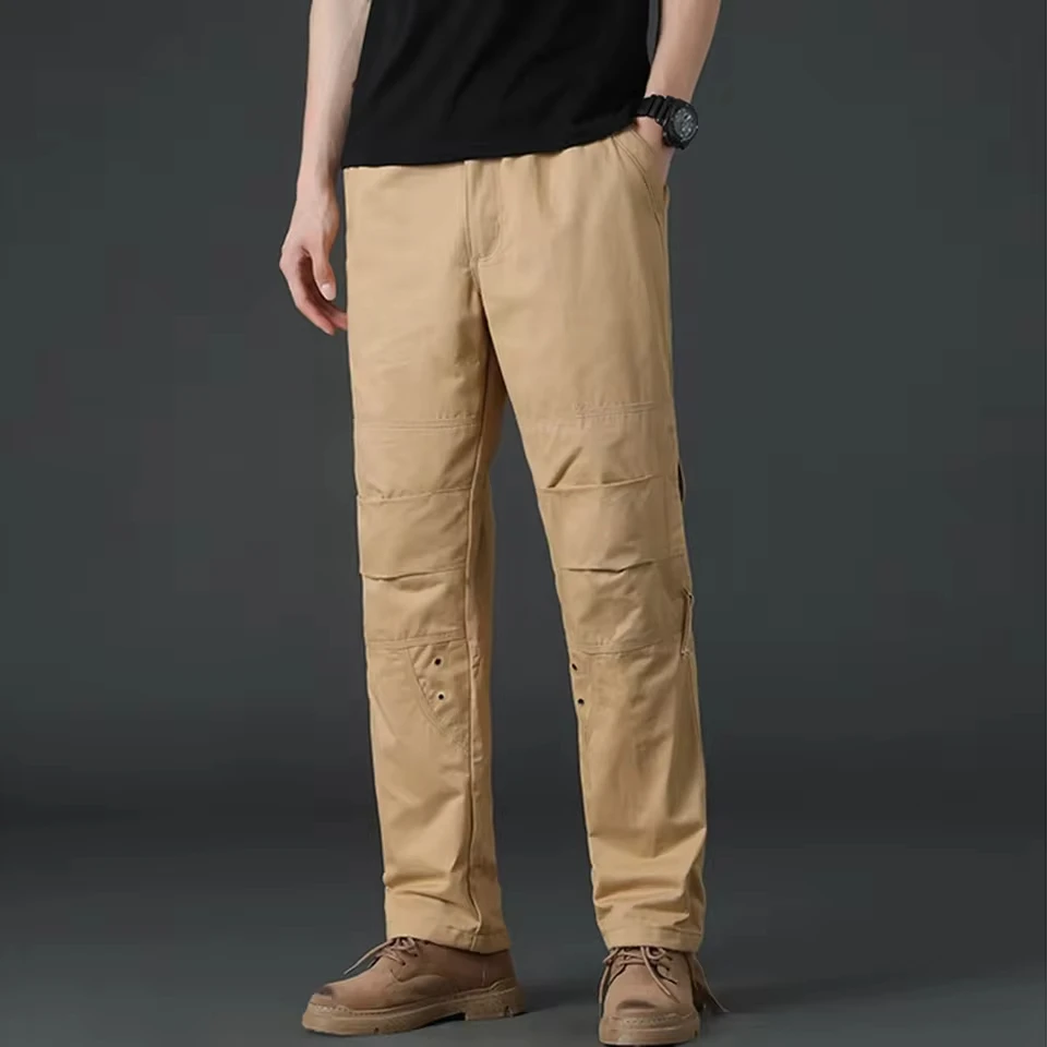 Cargo Pants For Men Loose Casual Pocket Straight Pants Solid Color Outdoor Overalls Trousers Tactical Quick Dry Pants
Cargo Pants For Men Loose Casual Pocket Straight Pants Solid Color Outdoor Overalls Trousers Tactical Quick Dry Pants