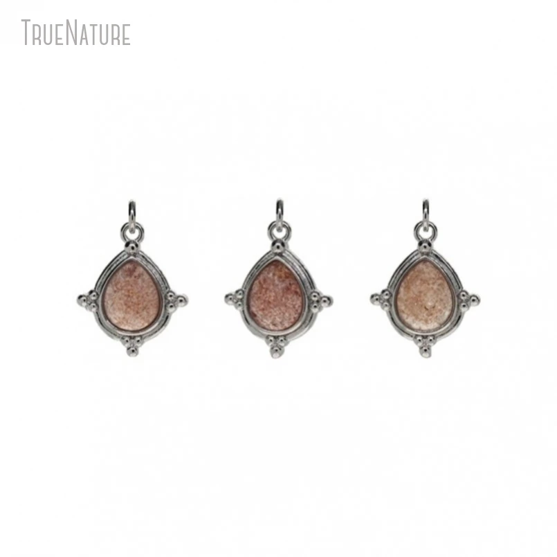 10Pcs Wholesale Silver Color Stawberry Quartz Jewelry Drop Shape Teardrop Pendant PM50437
10Pcs Wholesale Silver Color Stawberry Quartz Jewelry Drop Shape Teardrop Pendant PM50437