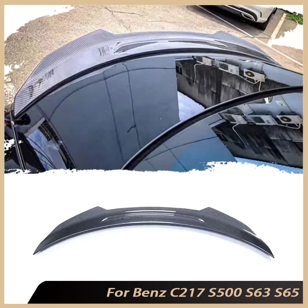 Rear Trunk Spoiler Rear Wing Car Style Body Kits Accessories FRP Spoiler for Benz S Class C217 S500 S63 S65 Coupe 2015-2020
Rear Trunk Spoiler Rear Wing Car Style Body Kits Accessories FRP Spoiler for Benz S Class C217 S500 S63 S65 Coupe 2015-2020