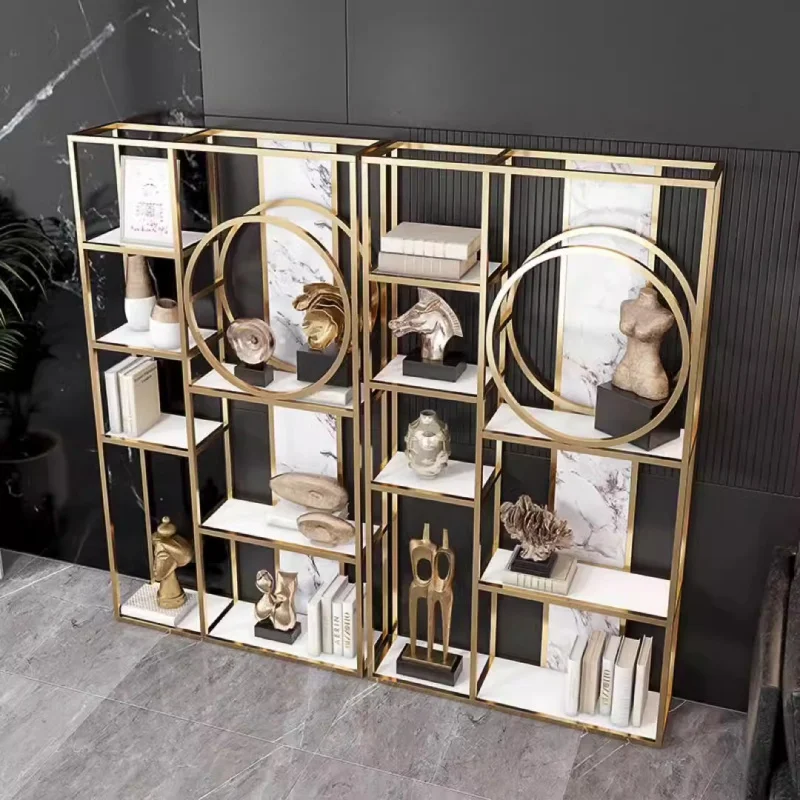 Custom. Light Luxury Display Stand Living Room Iron Net Red Multilayer Simplicity Nordic Partition Modern Room Storage Bedroom C
Custom. Light Luxury Display Stand Living Room Iron Net Red Multilayer Simplicity Nordic Partition Modern Room Storage Bedroom C