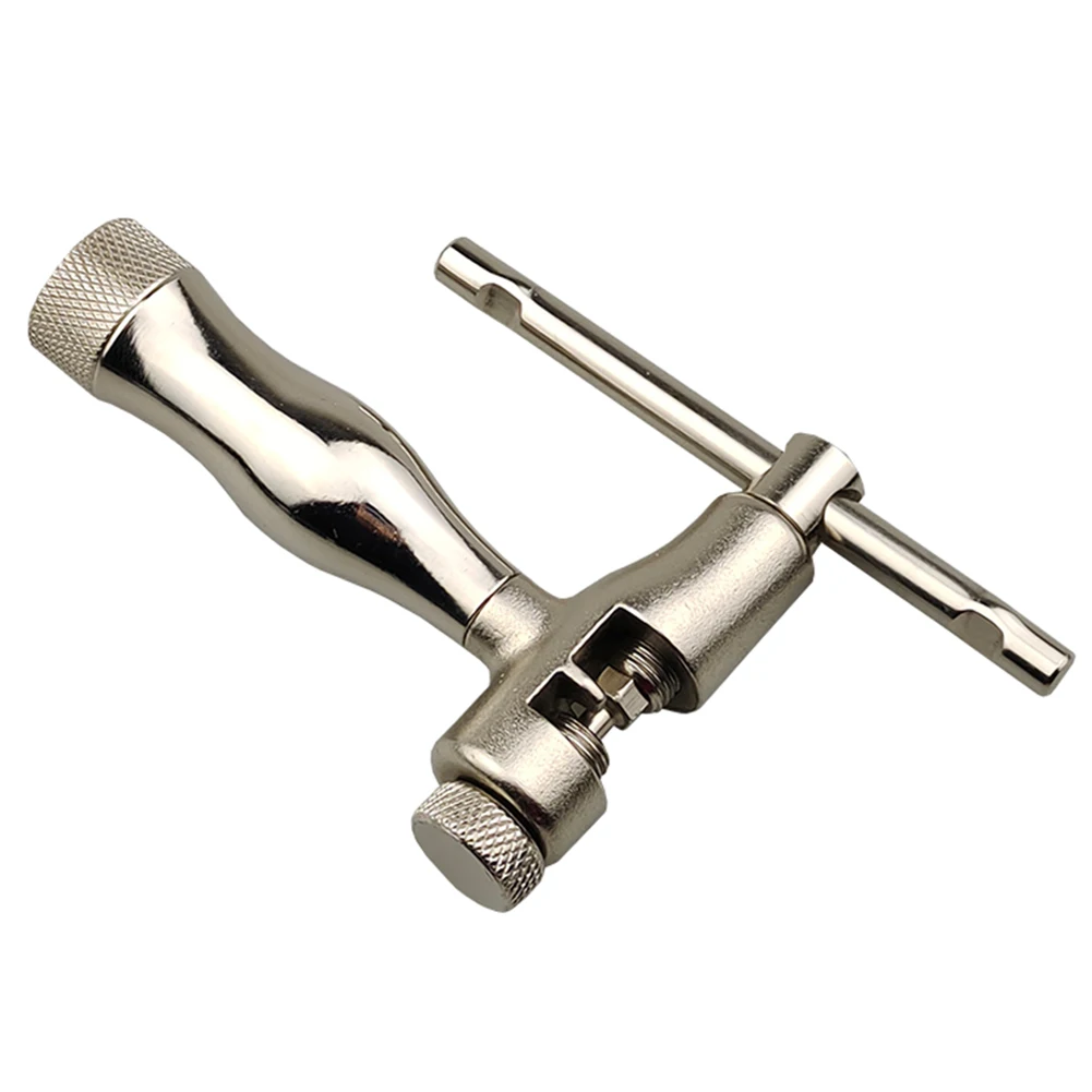Bike Chain Squeeze Remover Removable Needle Bicycle Chain Pin Splitter Device Compact for Single-Speed/6S-12S Bicycle Chains
Bike Chain Squeeze Remover Removable Needle Bicycle Chain Pin Splitter Device Compact for Single-Speed/6S-12S Bicycle Chains