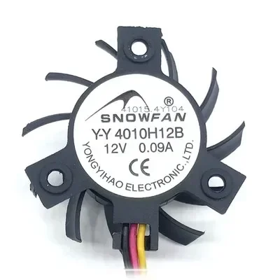 Новый вентилятор-кулер для SNOWFAN YY4010L12B YY4010L12S YY4010H12B 12 В 0,07 А 0,09 А охлаждающий вентилятор
Новый вентилятор-кулер для SNOWFAN YY4010L12B YY4010L12S YY4010H12B 12 В 0,07 А 0,09 А охлаждающий вентилятор