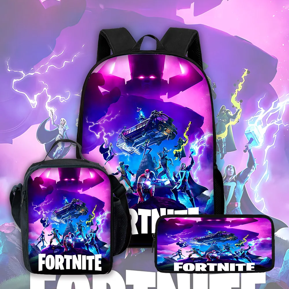 Hot Game Child School Backpack with Lunch Bags ,Pencil Bags ,School Bags for Boys Design-F-FortniteS Girls Best Gift
Hot Game Child School Backpack with Lunch Bags ,Pencil Bags ,School Bags for Boys Design-F-FortniteS Girls Best Gift